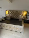 Panel Bed with Lights and Drawers - 3
