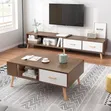 Wooden TV Stand & Center Table Combo - 2