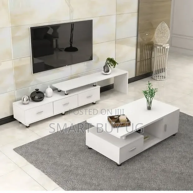 Brand New TV Stand & Classic Center Table Combo - 1