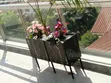 Rectangle Ceramic Tile Flower Pots - 3