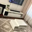 6ft White TV Stand & Center Table Combo - 2