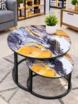 2 Piece Classic Nesting Center Tables - 1