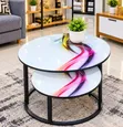 2 Piece Classic Nesting Center Tables - 2