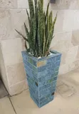 Heavy-Duty Outdoor Stone Slate Planter Pots - 5