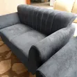 5-Seater Fabric Sofa - Gray - 3