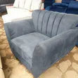5-Seater Fabric Sofa - Gray - 4