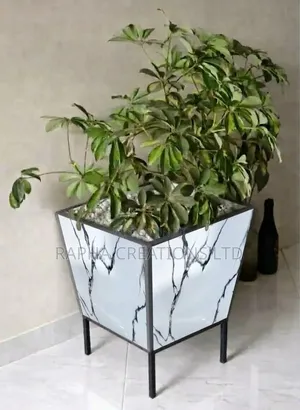 Square Ceramic Tile Flower Pots