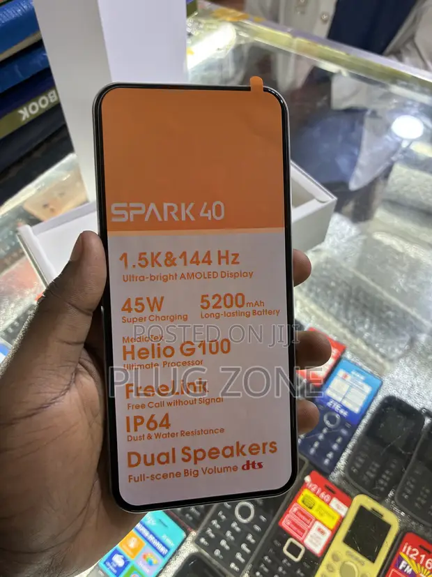 New Tecno Spark 40 128GB White - 1
