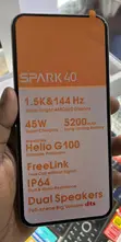 New Tecno Spark 40 128GB White - 3