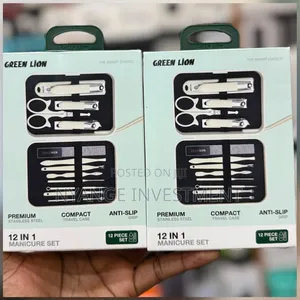 Green Lion 12-in-1 Manicure Set