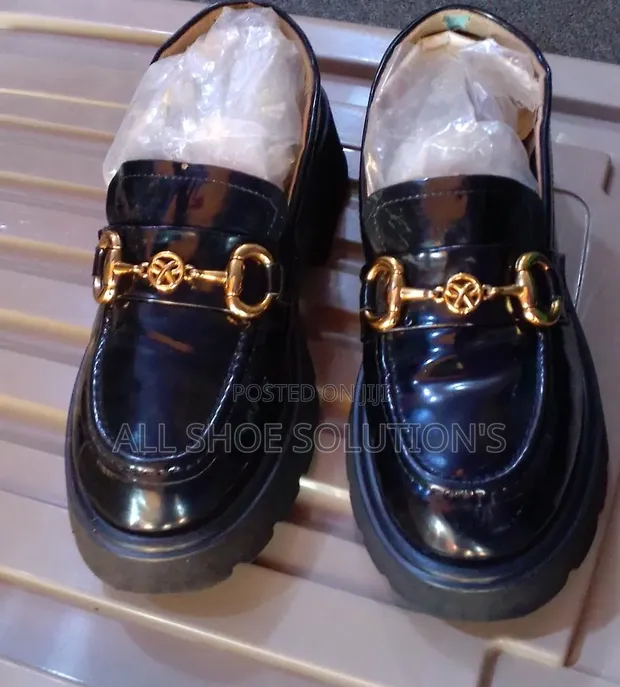 Calinax Girls' Black Loafers - Size 36-38 - 1