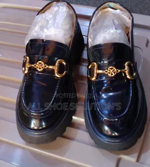 Calinax Girls' Black Loafers - Size 36-38