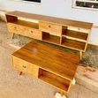 Brown TV Stand & Classic Center Table Set - 1.7m - 2