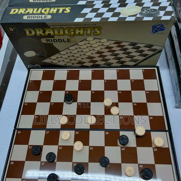 Wooden Foldable Chess Board - 1