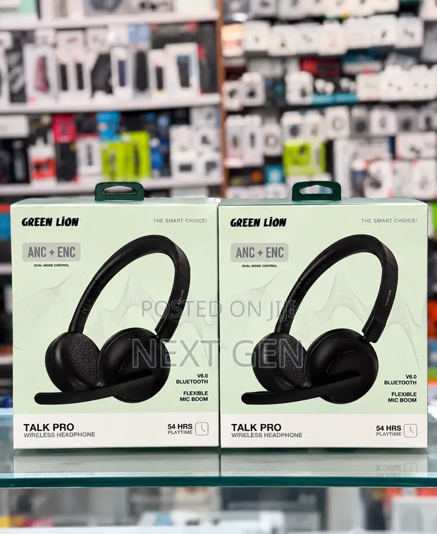 Green Lion Talk Pro Wireless Headphones - 1