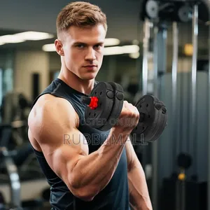 Adjustable Plastic-Coated Fitness Dumbbells (1.5, 2Kg)