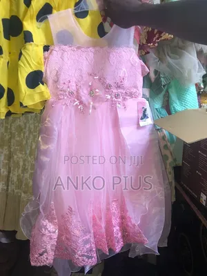 Girl's Pink Party Dress