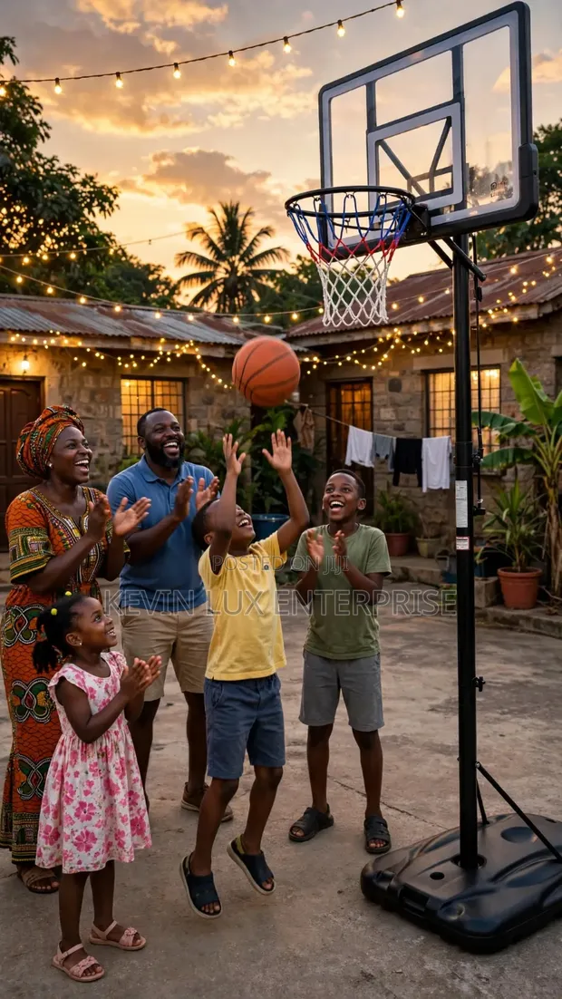 Adjustable Basketball Hoop Stand - 1