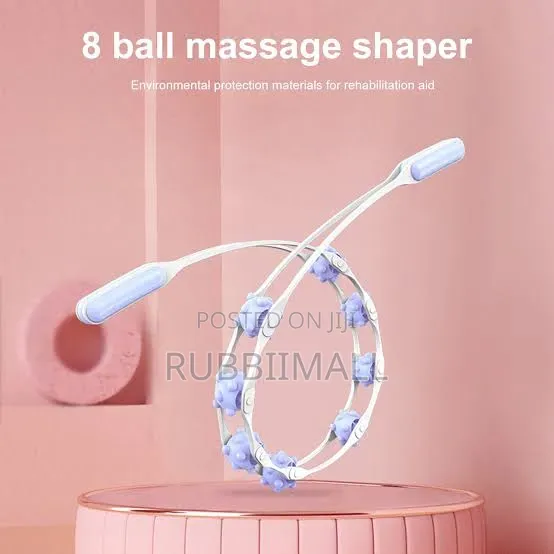 Manual 8-Ball Back and Neck Massager Strap - 1