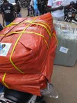 Orange Waterproof Tarpaulin (2pcs) 40x40 - 3