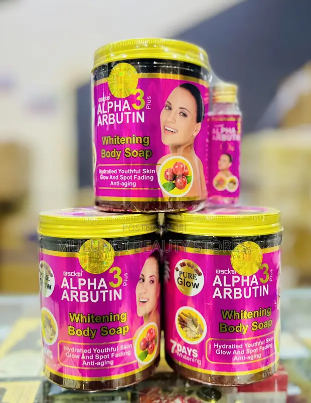 Osckal Alpha 3 Plus Arbutin Whitening Body Soap - 1