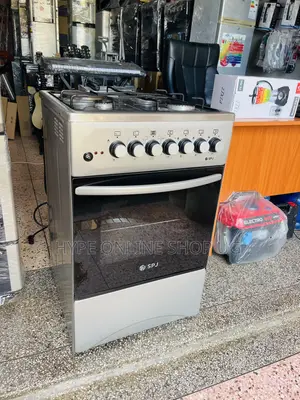 Used Electric & Gas Cooker with 7 Burners
