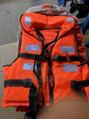 Life Saving Jacket - Orange Inflatable PFD
