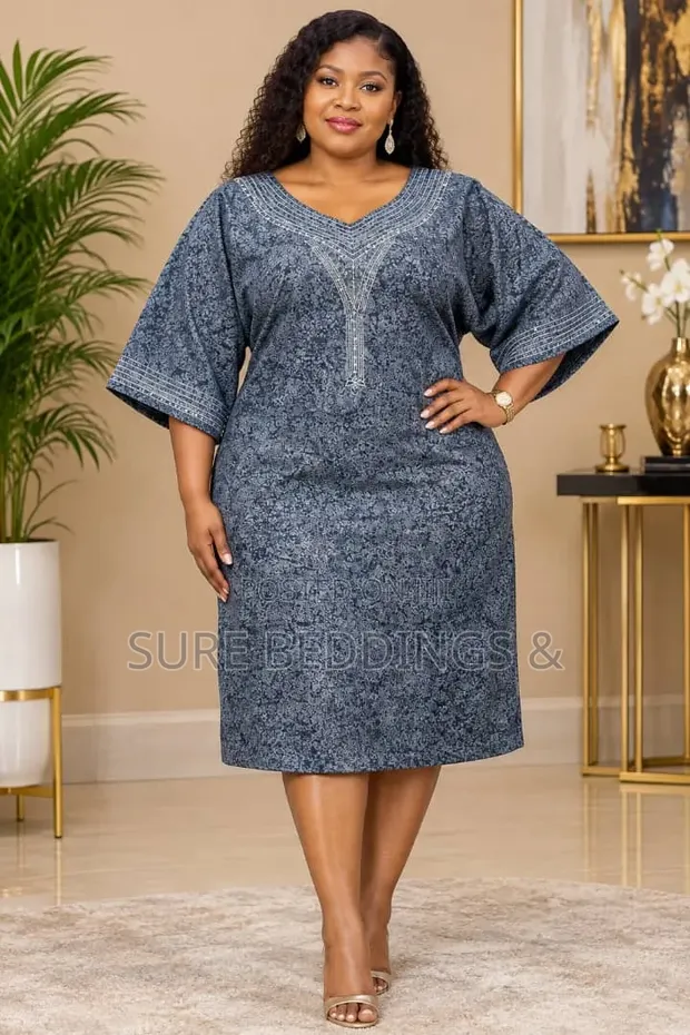 Jenny Fashion African Print Midi Dresses - 1