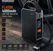 Porodo Flator 4000mAh Portable Car Tire Inflator - 1