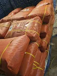 Orange Tarpaulin - 30x30ft - 1