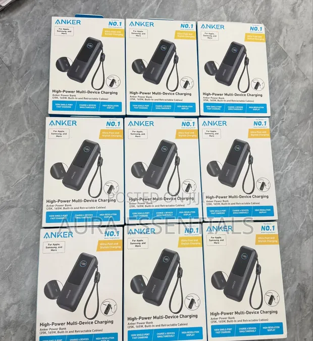Anker Zolo Power Bank (25,000mAh, 165W) - 1