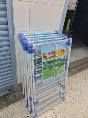 Blue Clothes Drying Rack - 1pc