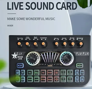 X3 Live Sound Card and Voice Changer Mixer