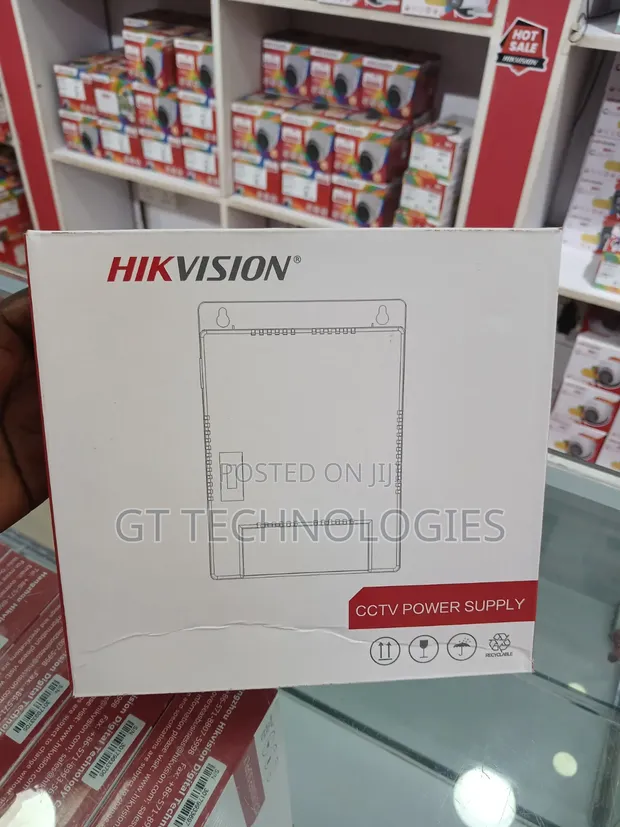 Hikvision 8-Channel CCTV Power Supply Unit (SMPS) - 1