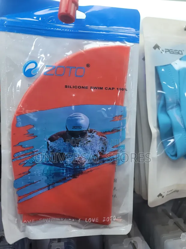 A&W Silicon Swim Cap - Size L - 1