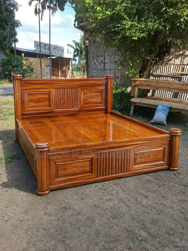 Mahogany Bed - Brand New - 1