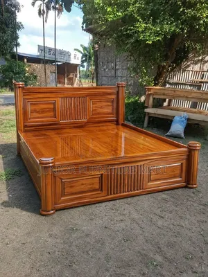 Mahogany Bed - Brand New