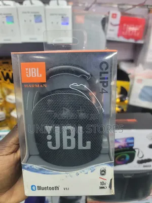 JBL Clip 4 Portable Waterproof Bluetooth Speaker - Black