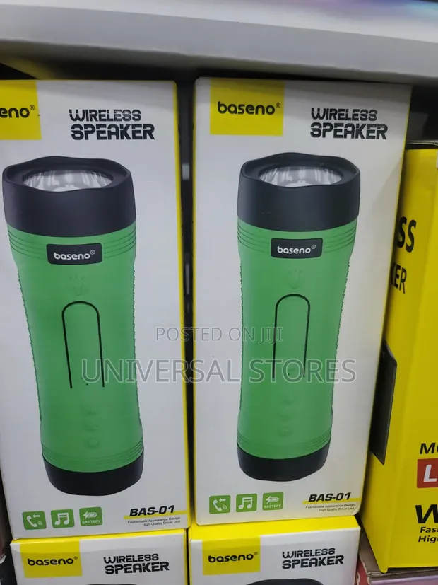Baseno BAS-01 Portable Bluetooth Speaker with Torch - 1