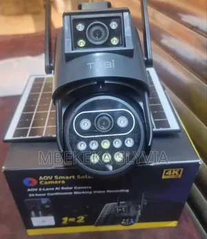 AOV 2 Lens Solar Security Camera