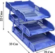 3 Tier Modern Document Tray Organizer - 3