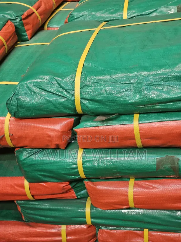 Green and Orange 6x6 Tarpaulin - 1