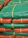 Green and Orange 6x6 Tarpaulin - 2