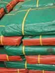 Green and Orange 6x6 Tarpaulin - 3