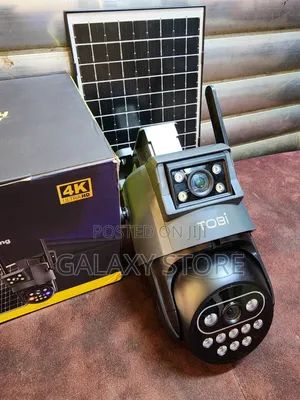 AOV Smart Solar Camera 4K UHD 2-Lens AI