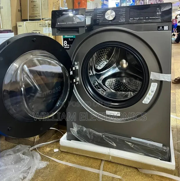 Hisense 8KG Automatic Front Loader Washing Machine - 1