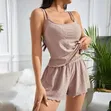 Women's 2-Piece Shorts Pajama Set - Multicolor - 2