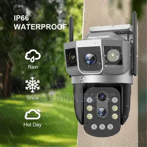 V380 Smart Net Dual-Lens Outdoor PTZ WiFi CCTV Camera