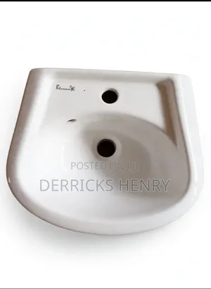 Brand New Ceramic Wash Hand Basin - Arc Shape