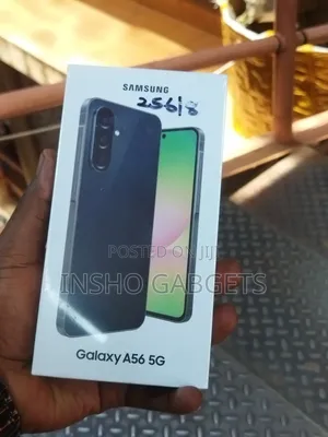 New Samsung Galaxy A56 256GB Black